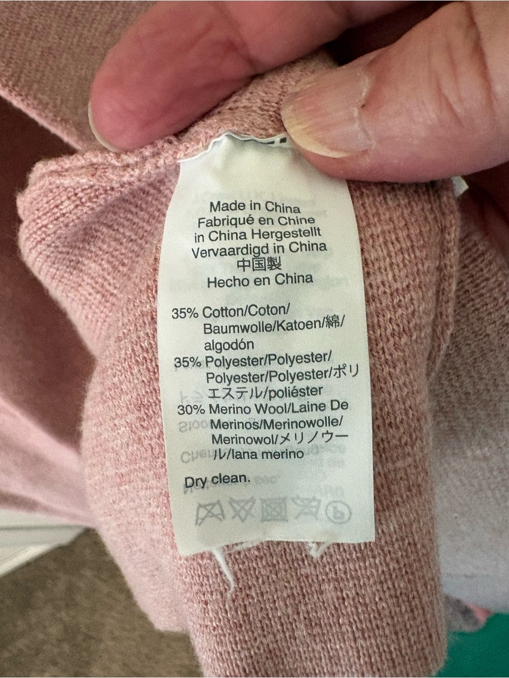 J. Crew Ella Open-Front Merino Wool/Cotton Long Sweater Blazer. Probable Large. - Picture 5 of 13
